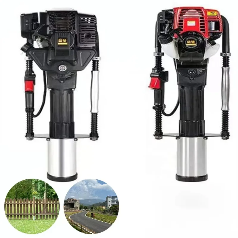 Hot Sale 4 Stroke Pile Driver Durable Construction Machinery Factory Price Handheld Pile Driver