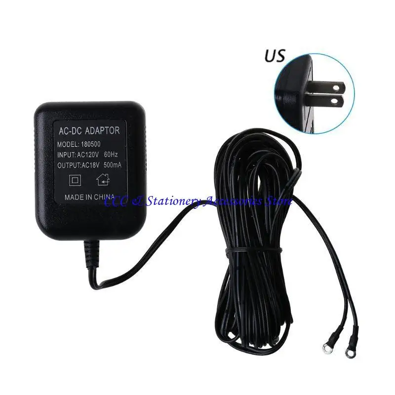 Q1JC 18V 500mA UK/EU/US Plug Power Supply Adapter for WiFi Wirele