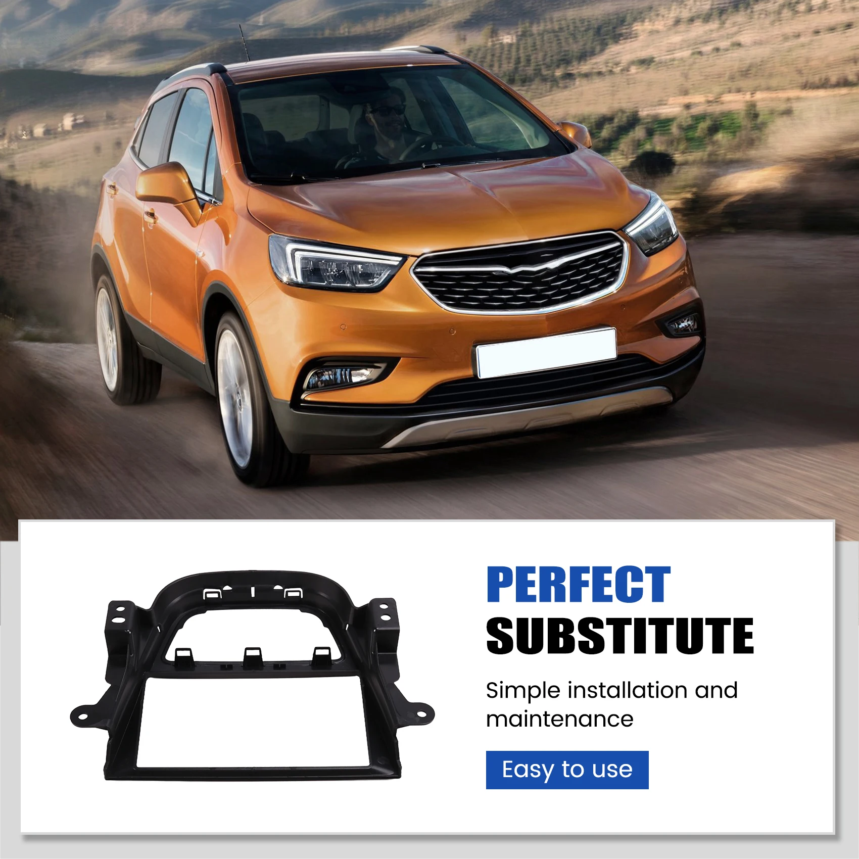 

Durable-LHD Car Radio Facia For OPEL MOKKA 2012-2016 2DIN Bracket Dvd Player Fascia Car Stereo Radio Installtion Dash