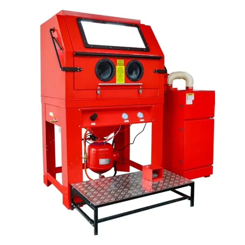 PCBC990 High Pressure Cabinet Sandblaster  Cyclone Dust Collector