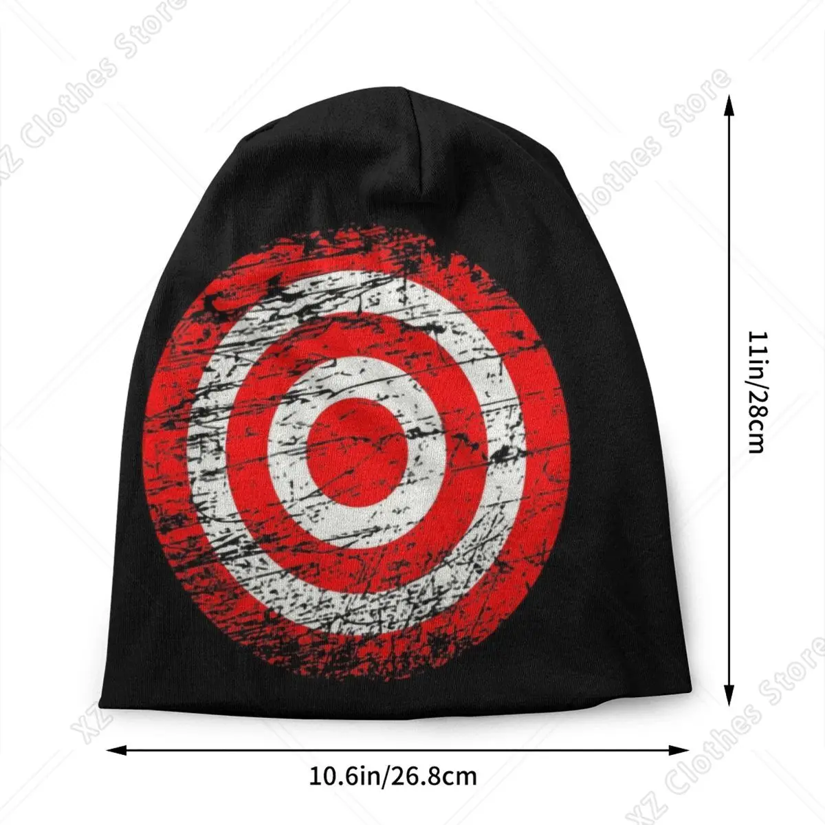 Custom No Matter Whether Skullies Beanies Caps Winter Knit Hat Adult Unisex Archery Darts Target Shooting Bonnet Hats