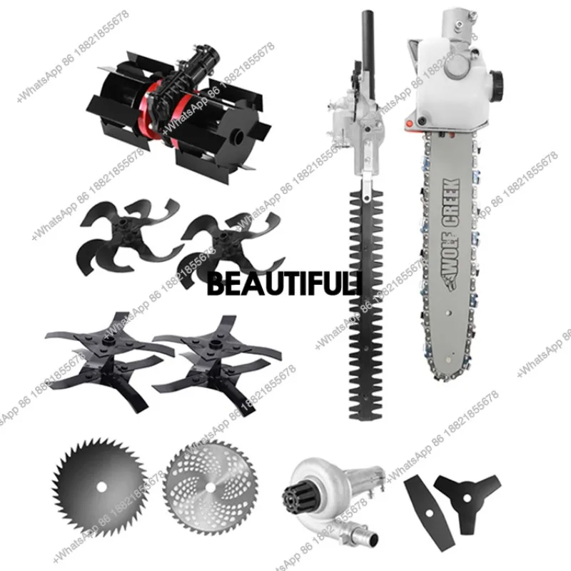 Accessories Brush Cutter Weeding Wheel Cultivator Lawn Mowers Grass Trimmer Rotary Tiller Attachments