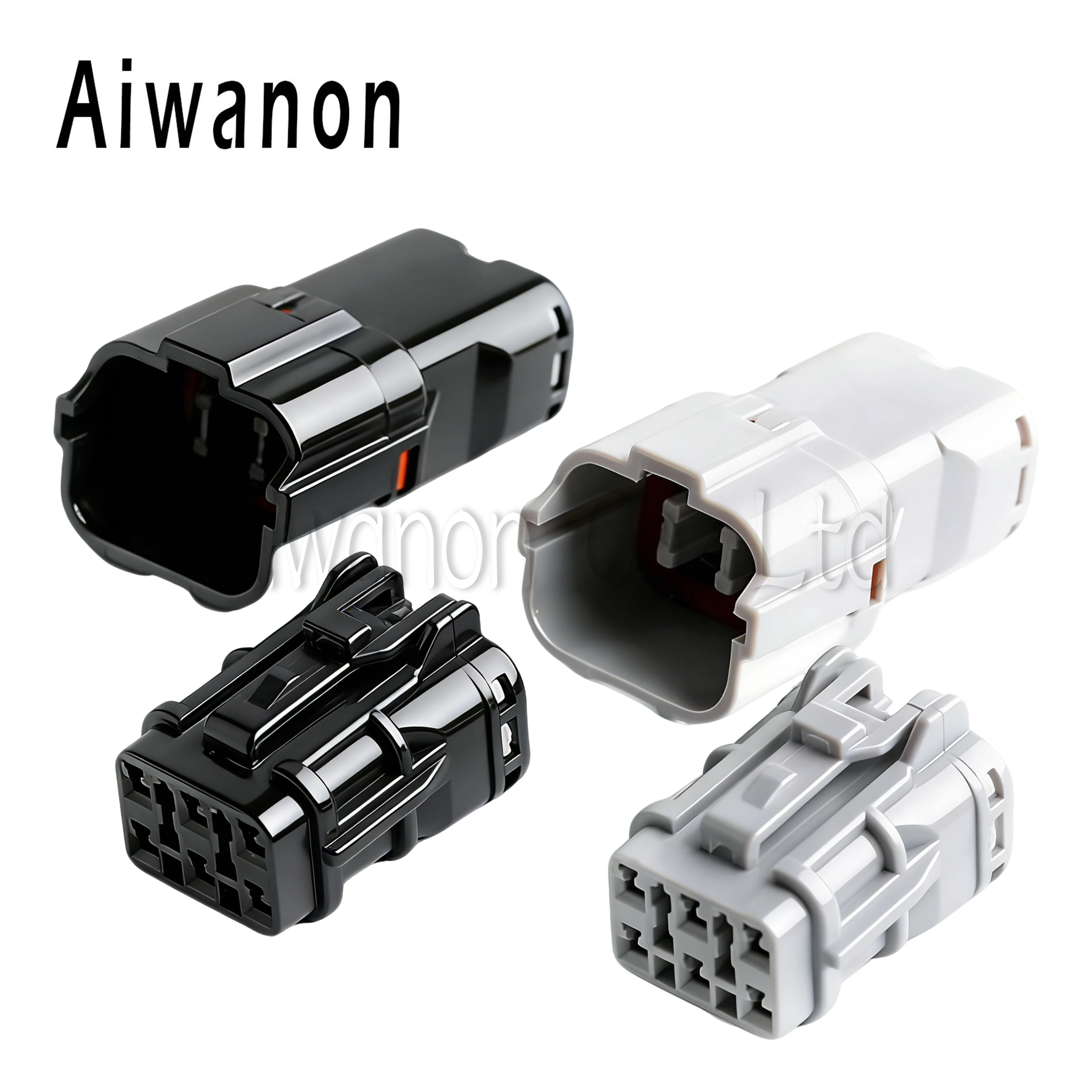 

1 Set 6 Pin MG610335-5 Auto Headlight Assembly Tail Light Electrical Connectors Waterproof Female Male Plug MG640337-5