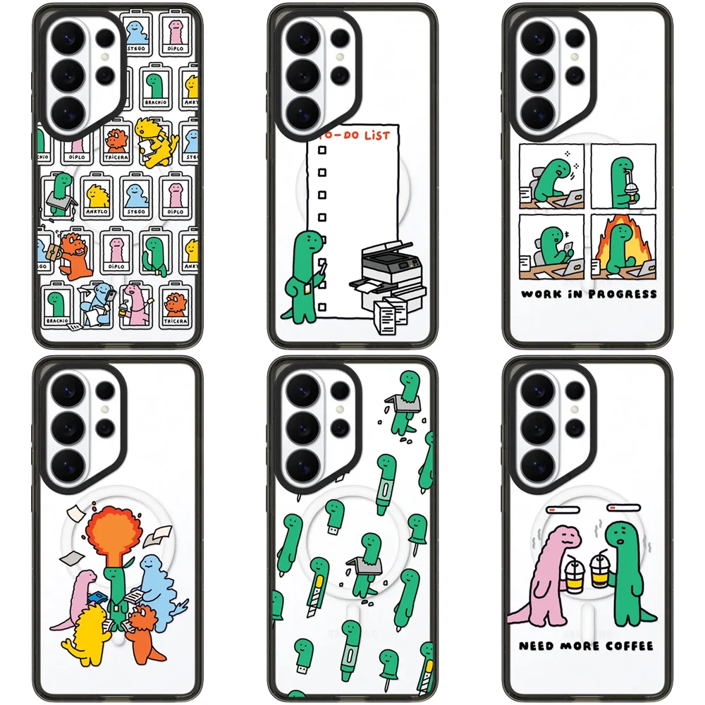 

6052053 Acrylic Magnetic Case: Compatible with Samsung Galaxy S23 U S24U S25 S26 Ultra S25+ S26 Plus Shell