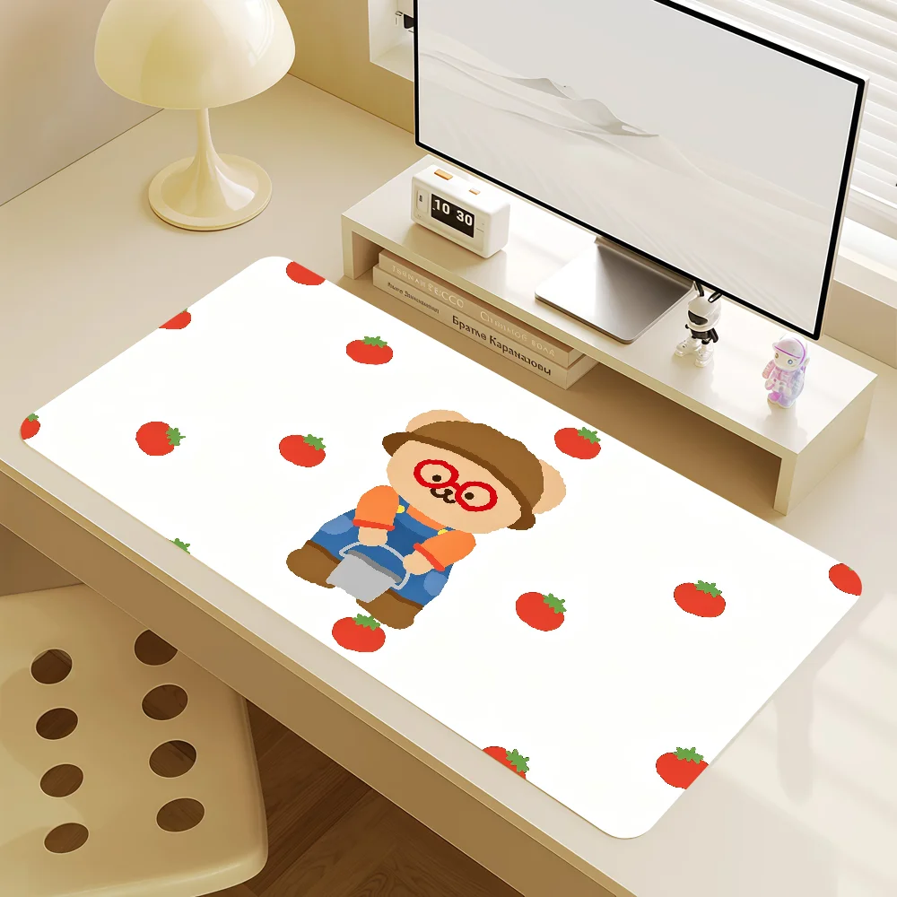 Mouse T-Teteum Cartoon Bebe Pad MousePad Non-slip Logo Lockedge Office Student Gaming Thickened Large Writing Pad Cushion