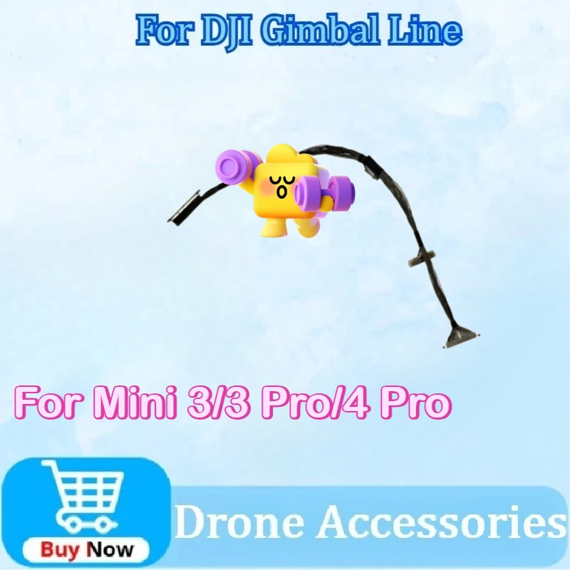 

Newly Coaxial Line Gimbal Line PTZ Cable Signal Line Repair Parts For DJI Mini 3/3 Pro/4 Pro High Quality