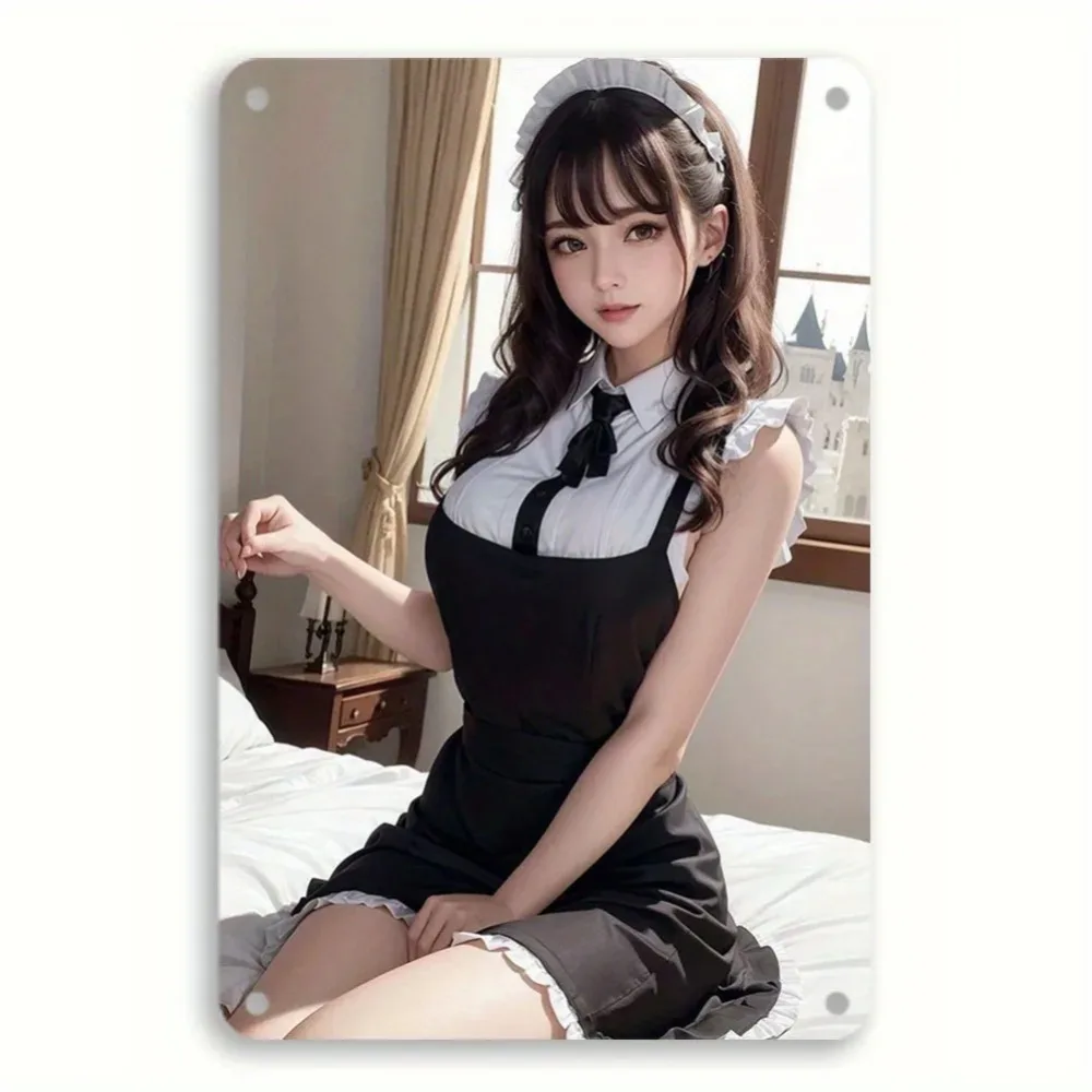 

Vintage Metal Sign Rustic Tin Plaque 8x12 Inch Wall Decor for Home Bar Cafe