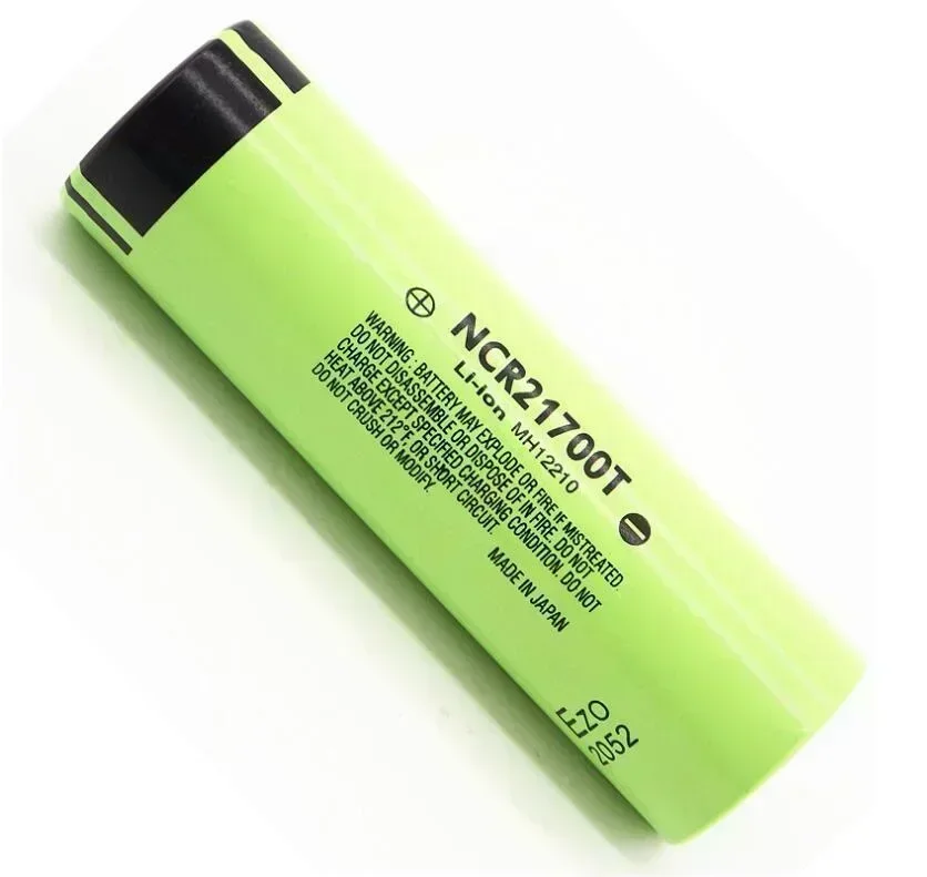 21700 NCR21700T Lithium Rechargeable Battery 4800mAh 3.7 V 40A High-discharge Battery High-drain Li-ion Battery