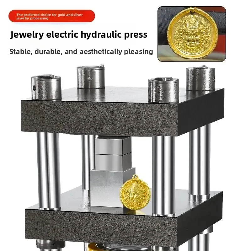 Electric hydraulic press, four-column small press, special for jack pressure rack