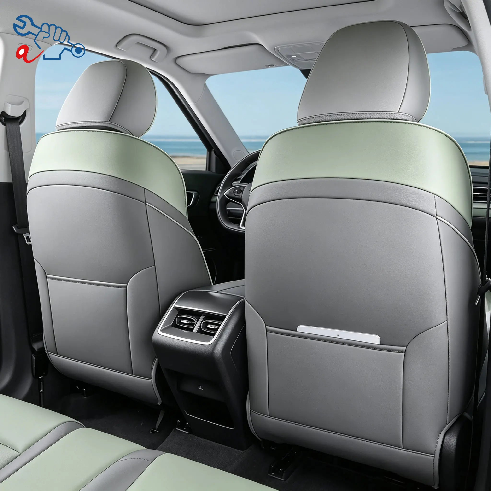 Left-Drive Car Seat Cover For BAIC BJ30 2024-2026 Full Surround Protective Covers All Season Seat Cushion Custom Fit Automobile