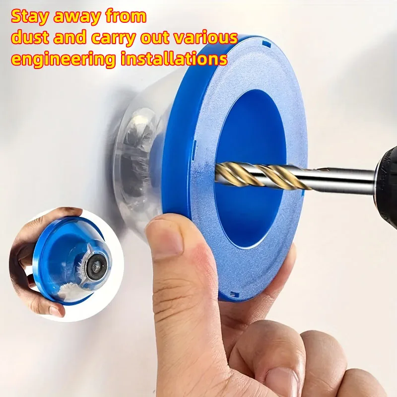 Drill Dust Cover Wall Punching Dust Collector Anti-dust Bowl for Impact Drill Wood Concrete Drilling Tool