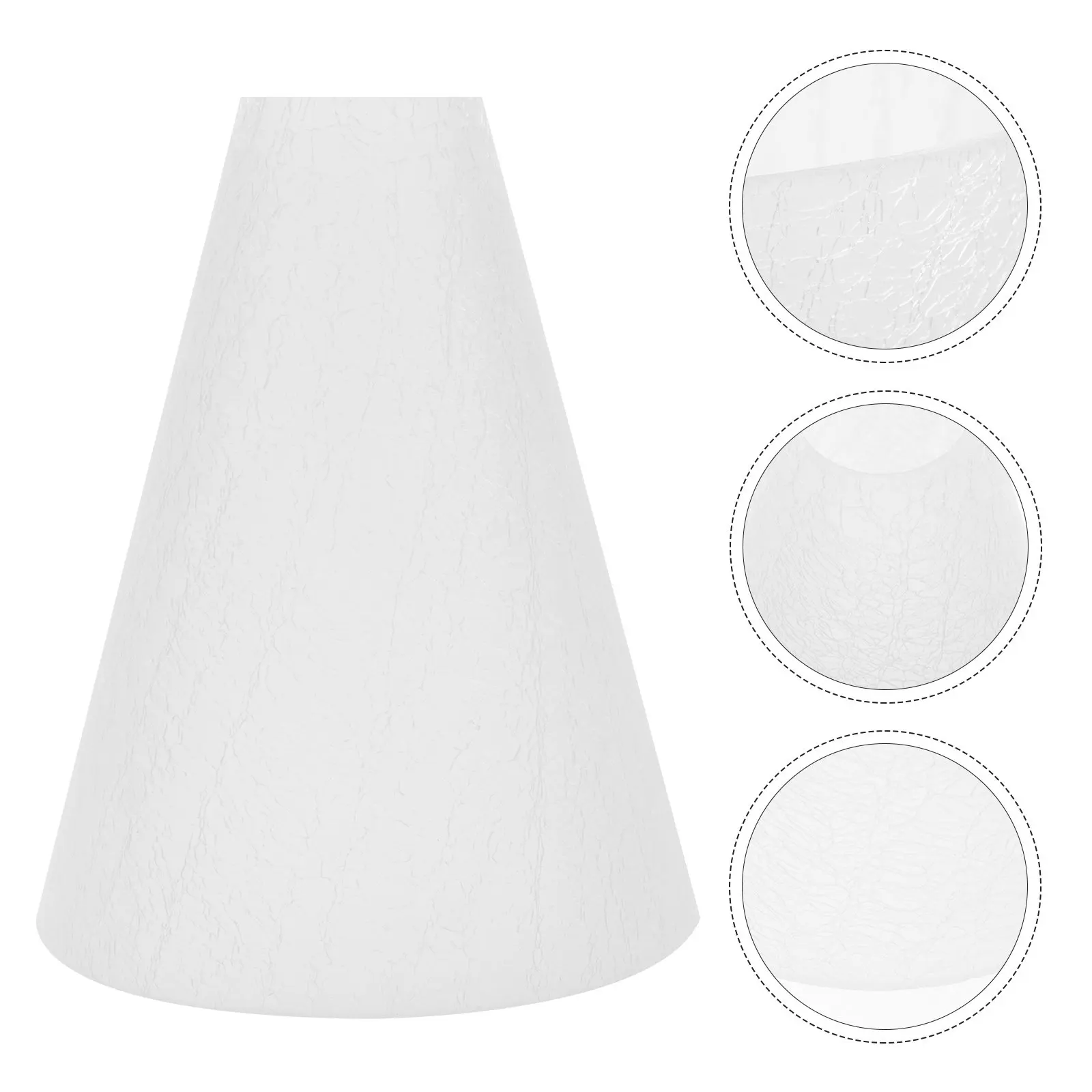 

Table Lamp Shades Lampshade Accessory Glass Craft Cover Replacement Indoor Decorative Frosted Light