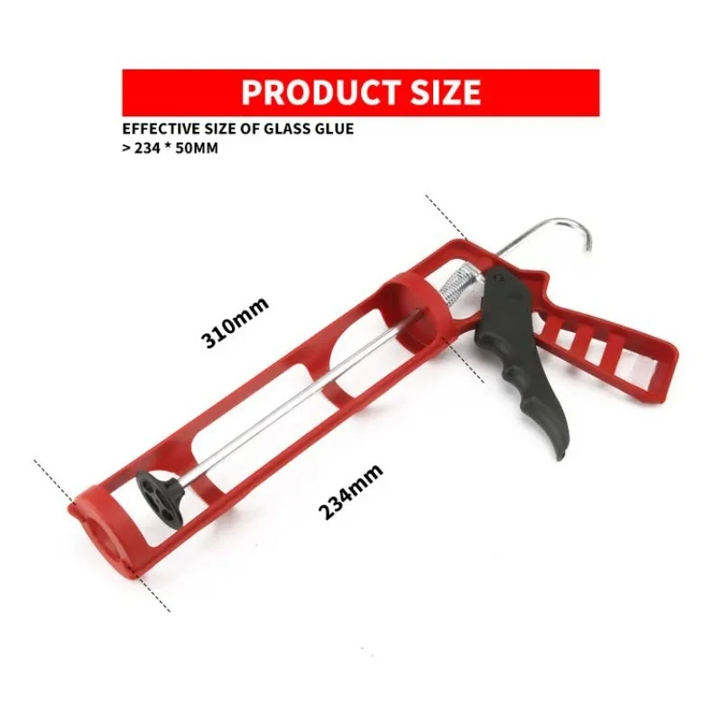New lightweight manual joint filling tool for door and window sealant, glass sealant filling tool, paint treatment tool
