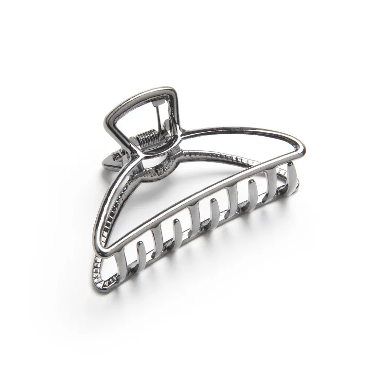 Neue Geometrie Metall Hohl Haar Klaue für Frauen Mädchen Haar Klaue Vintage Haarnadel Stirnband Krabben Haar Clip Mode Haar Zubehör – Detail 7
