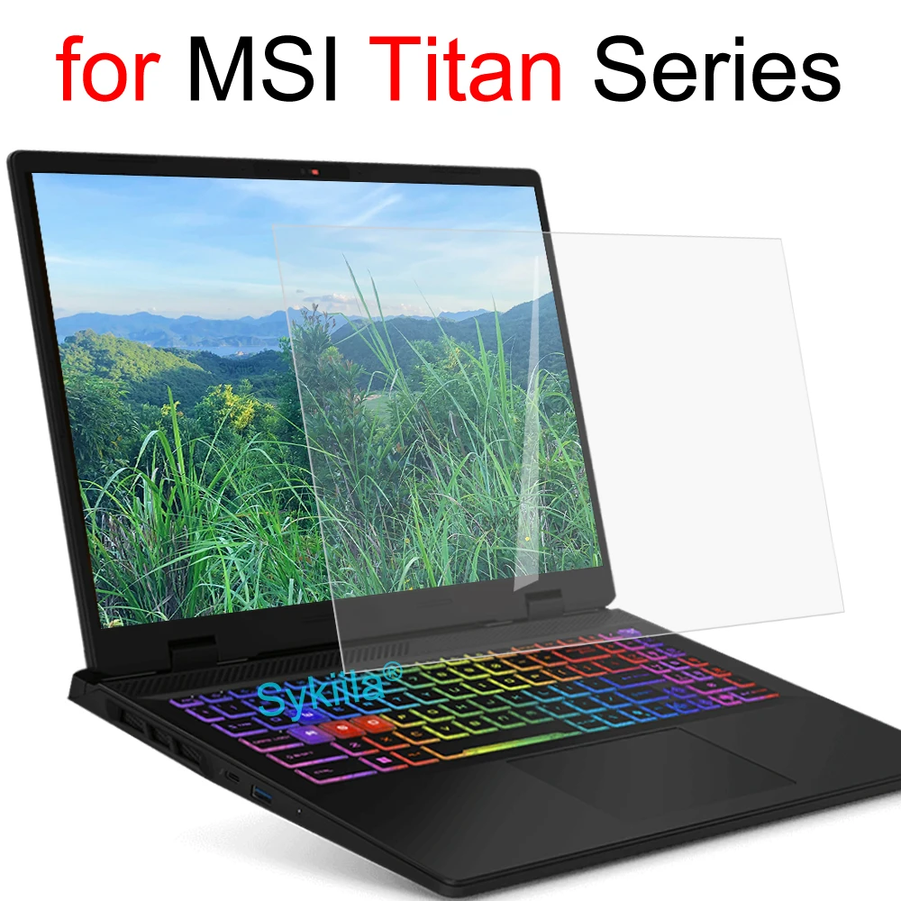 Screen Protector for MSI Titan 15 17 18 HX AI GT63 GT77 GT76 GT75 15.6 17.3 HD Clear Guard Matte Frosted Skin Film