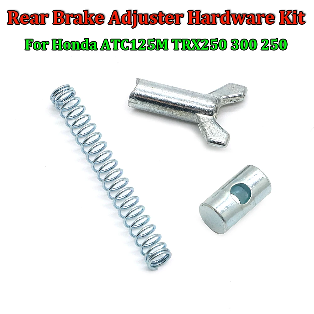 Brake Adjuster Nut Spring Joint Kit For Honda TRX250 TRX300 TRX450 420 1985-2012  TRX200 TRX125 ATC125 ATC250 Adjustment