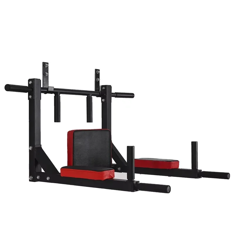 Steel Wall Mounted Pull Up Bar Detachable Compact Home Gym Equipment Multifunctional Flexion Extension Trainer for Strength