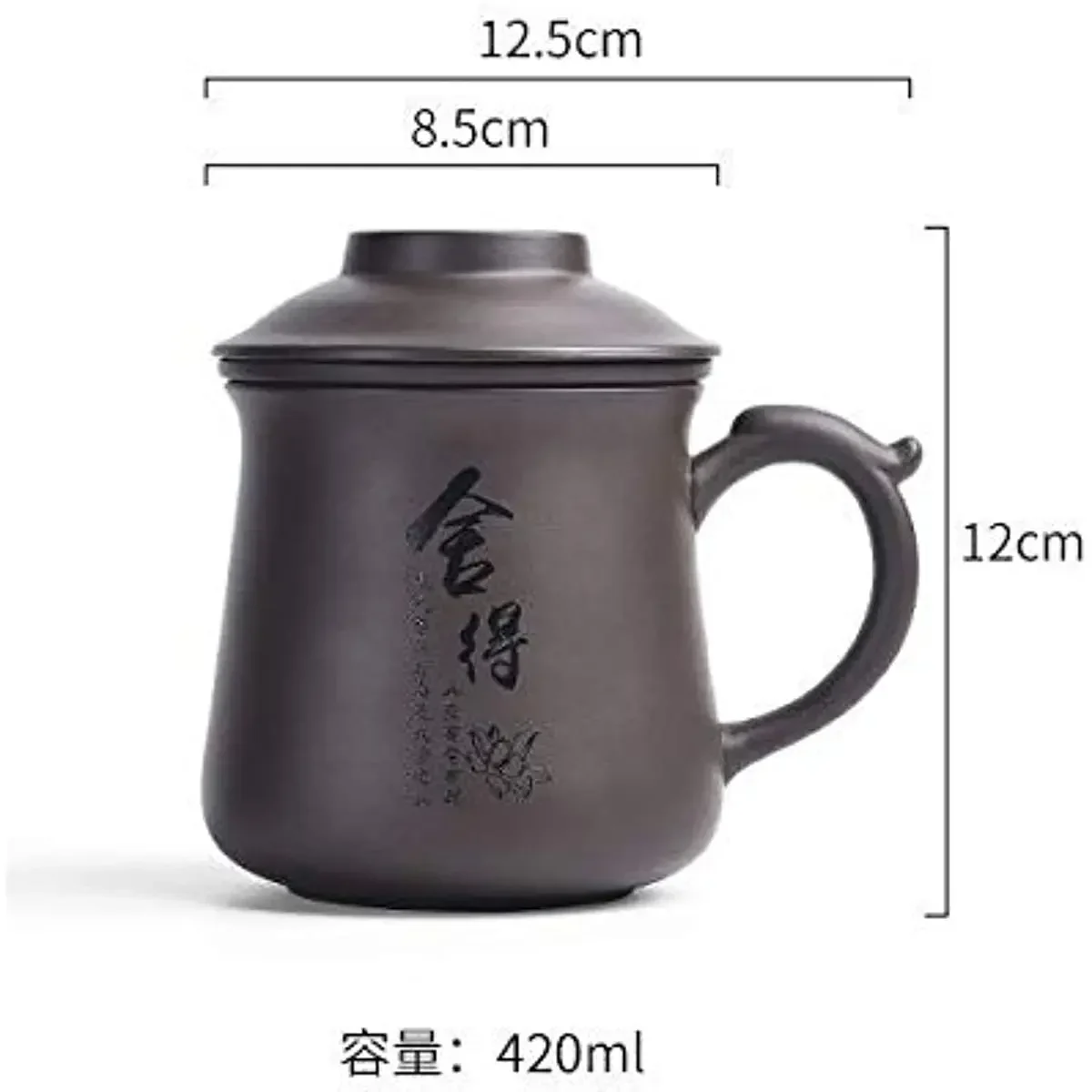 Chinese Tea Cup Set Handmade Portable Clay Ceramic Cup Travel Tea Set Chinese-Kungfu TeaSet Coffee Mug Juice Cup Holiday Gifts