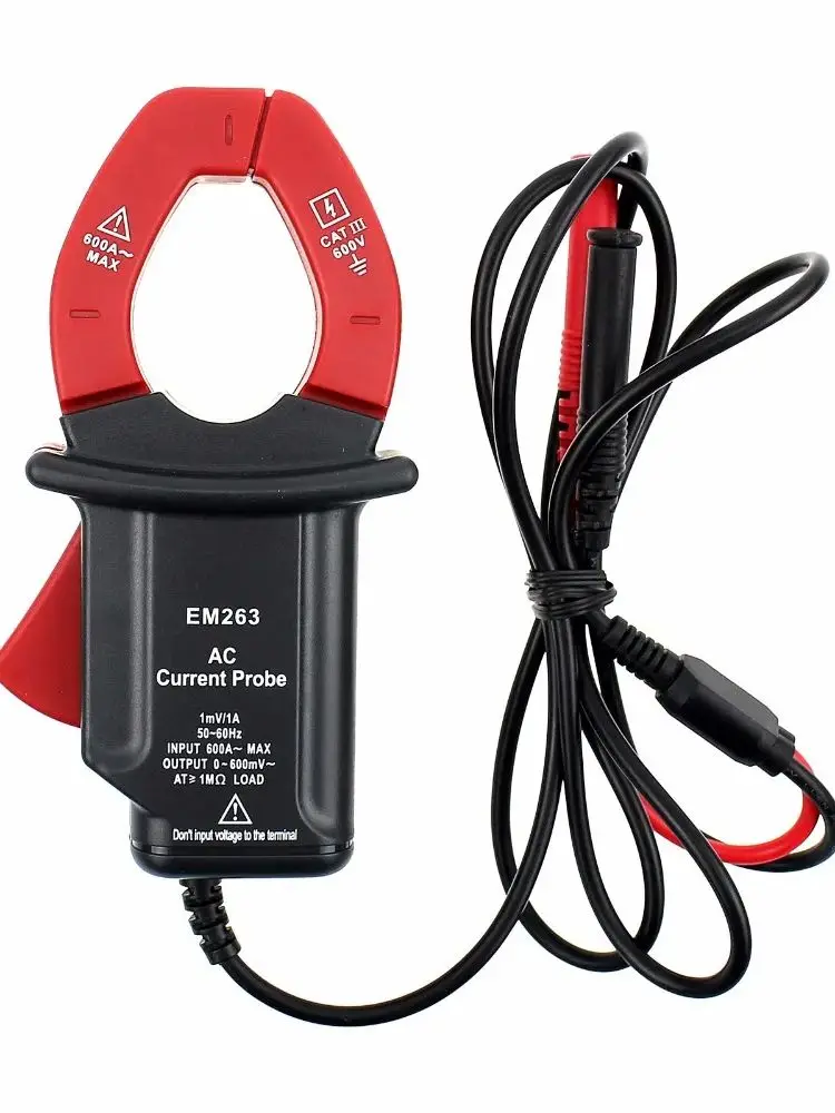 ALL SUN EM263 Compact Current Probe Clamp With Multimeter Digital Clamp Meter Frequency Volt Output Electrical Instruments