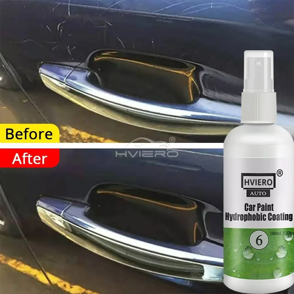 Repair-6 20ML ~ 100ML limpiador de esmalte de lavado de coches Glos sellador de pintura para automóvil cuidado pulido hidrofóbico antiarañazos Nano revestimiento cerámico