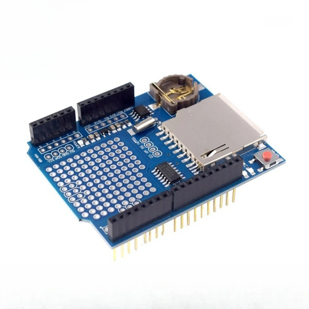 

6pcs Data Logging Shield XD 204 Analog Data Acquisition Recorder Module SD Card for Arduino UNO R3