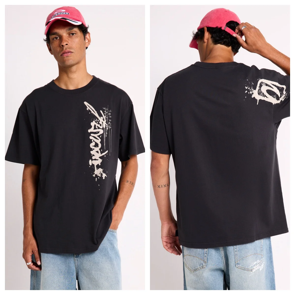 Inner Visions Loose T-Shirt High-end Luxury Unisex Style Both of Men and Women
