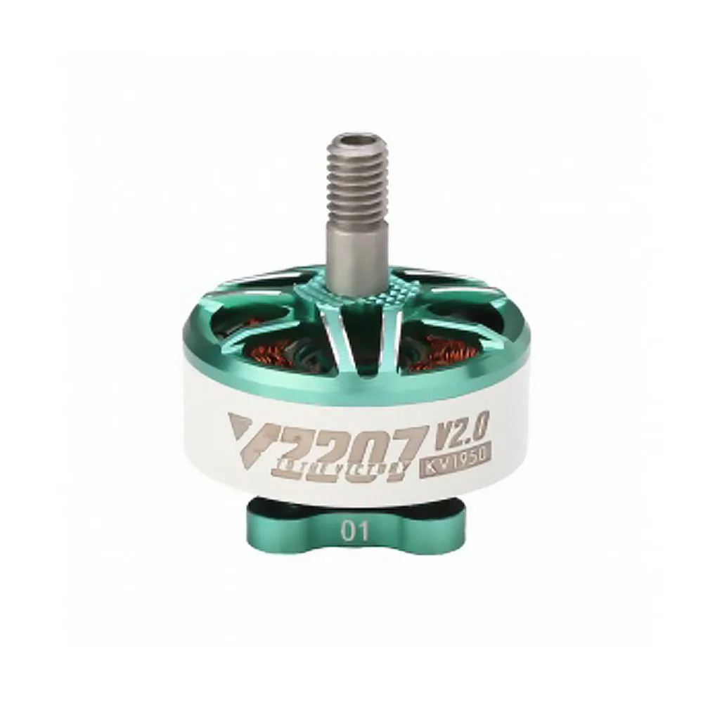 T-Motor Velox V2306 V2207 V2 motor drive by machine KV1750 KV1950 KV2550 KV2400 5 inch 4S 6S motor FPV racing drone