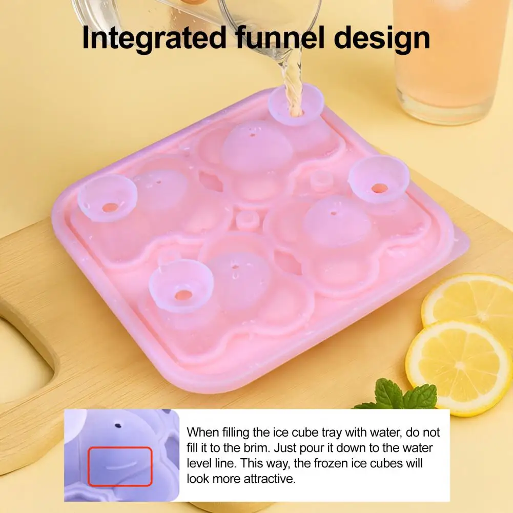 Ice Cube Mold Koala Shape Ice Cube Tray Silicone Mold Cartoon Chocolate Cake Mold Bpa-free Candy Pudding Handmade Soap Maker
