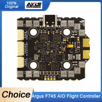 Axisflying Argus F745 AIO Flight Controller 40A ICM-42688 AL0 12V Switch Settings for RCFPV Freestyle Drone-Electronic Component