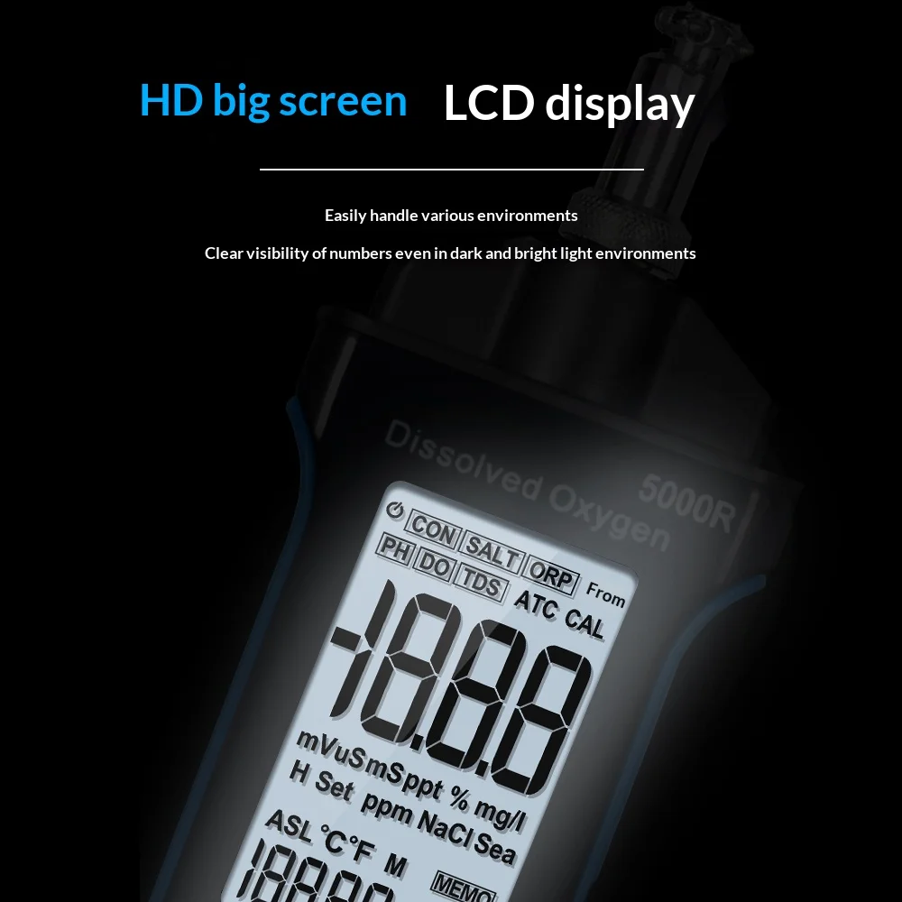 HoldPeak Fluorescence Dissolve - Do Oxygen Meter recension och pris