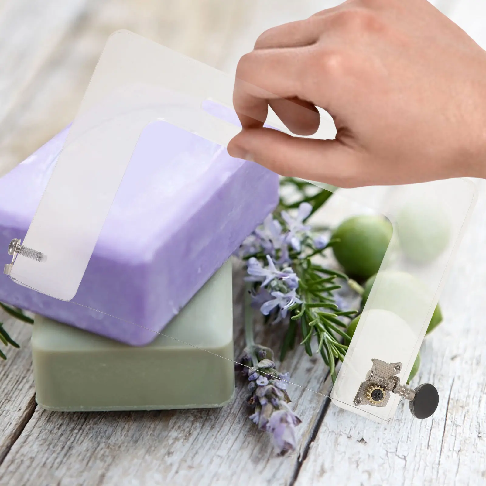 Делатель мыла: металлический, акриловый, для ровного нарезания мыла ручной работы