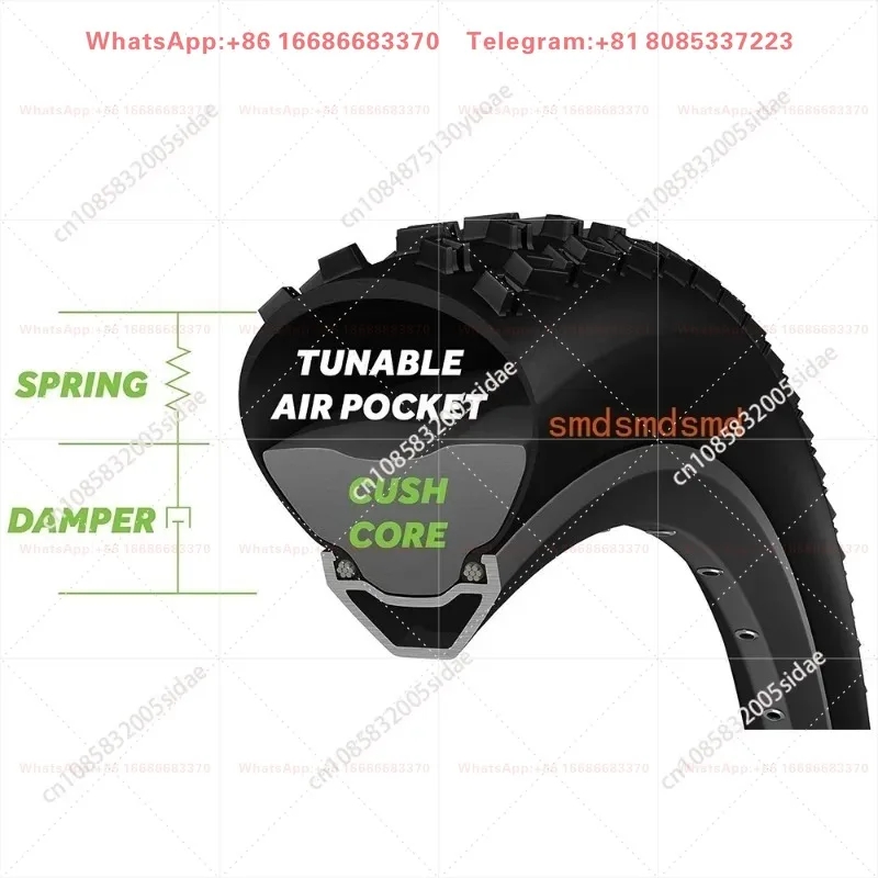 Tubeless Protective Tire Pad Mountain Vacuum Ring Insert For Puncture Prevention Explosion Proof MTB Off Road Riding Gear