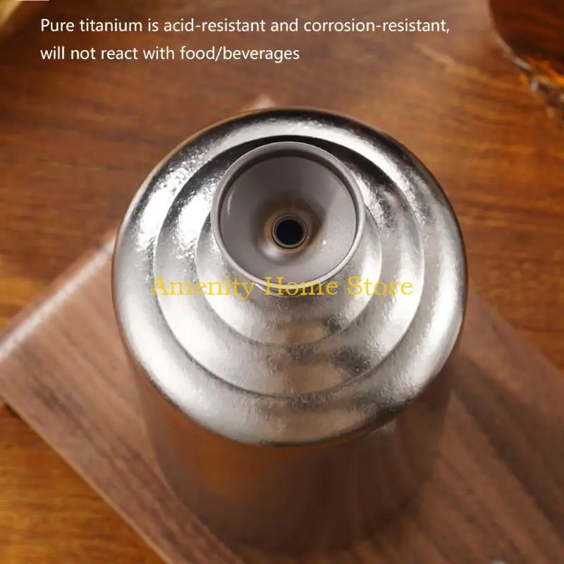 F26C Metal Funnel Space Saving Design Ensuring Smooth Flows Metal Texture for Sauces Seasonings and Liquids