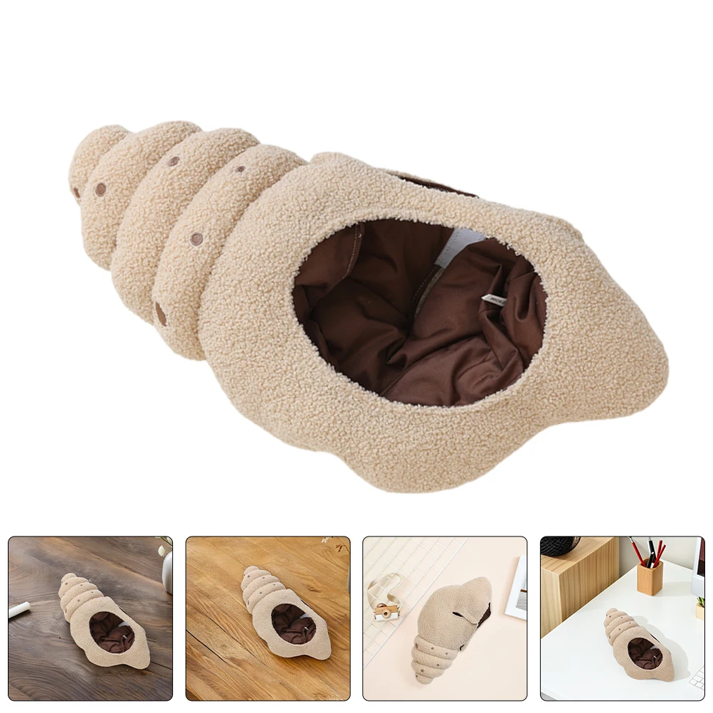 

Conch Head Hat Dress up Headgear Cosplay Party Accessories Cap Photo Props Costume Short Funny Seashell