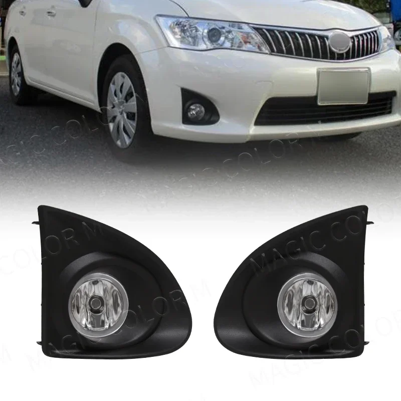 

Driving Light Car Accessories For Toyota AXIO 2013 2014 2015 Fog Lamp Car Front Bumper DRL With Wires Switch Harness Auto Light