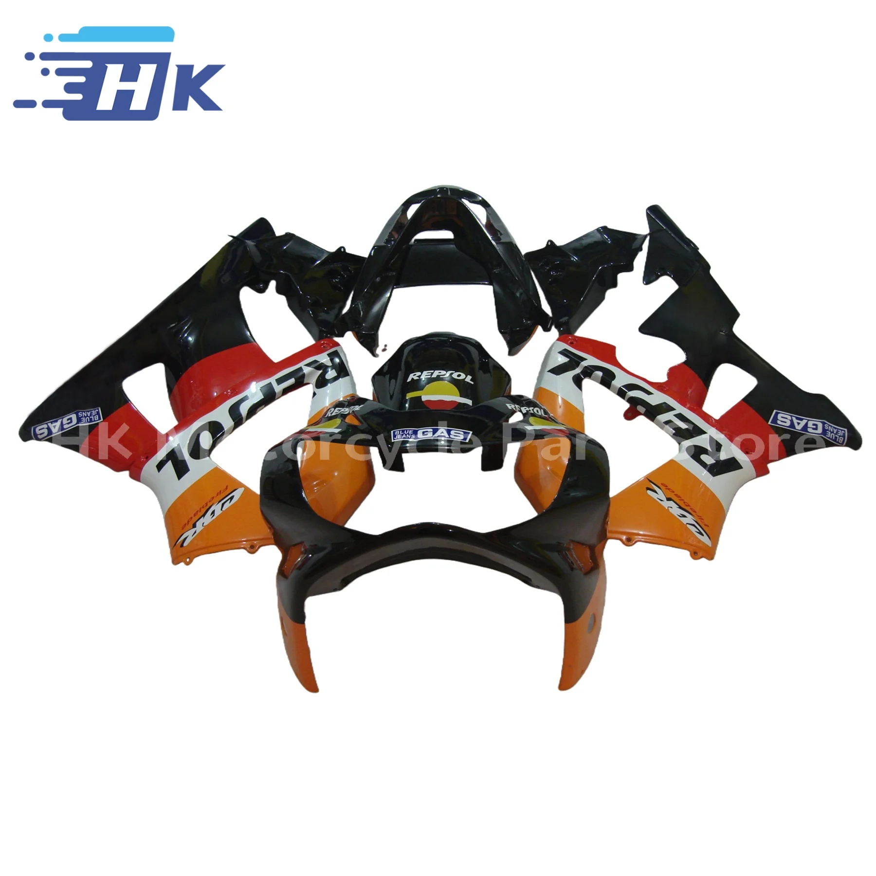 

Motorcycle Fairings Kit for HONDA CBR900RR 929 2000 2001 CBR 929 00 01 Injection painted Bodywork Set
