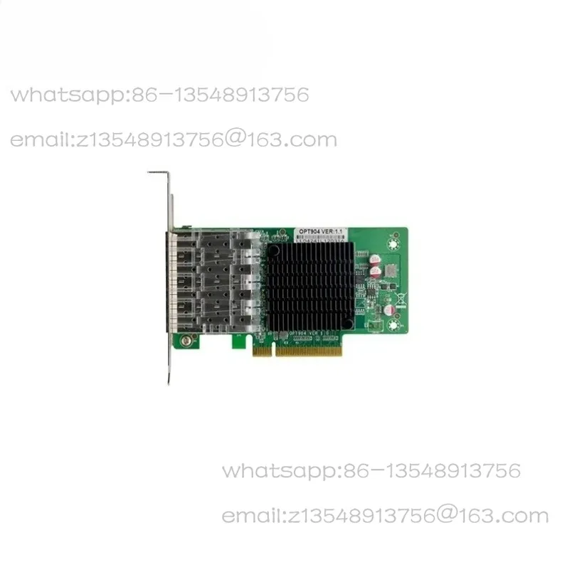 Original OPT904 four-port SFP 10 Gigabit optical network interface card PCIE X8 server expansion card XL710BM1 chip