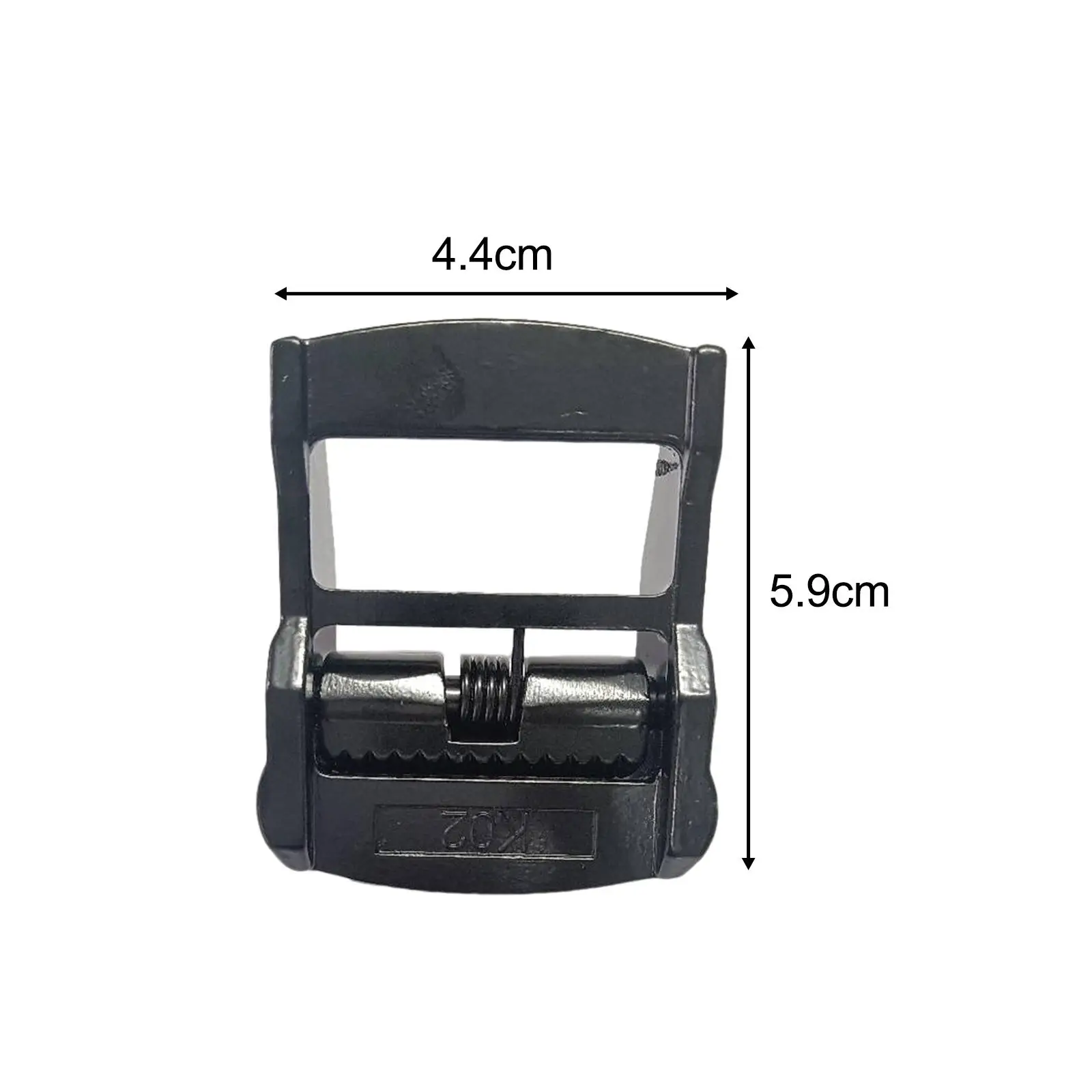 Marine Webbing Buckle Aluminum Cam Buckle Replacement Secure Roof Rack Strap for Kayak Canoe Boating Gear