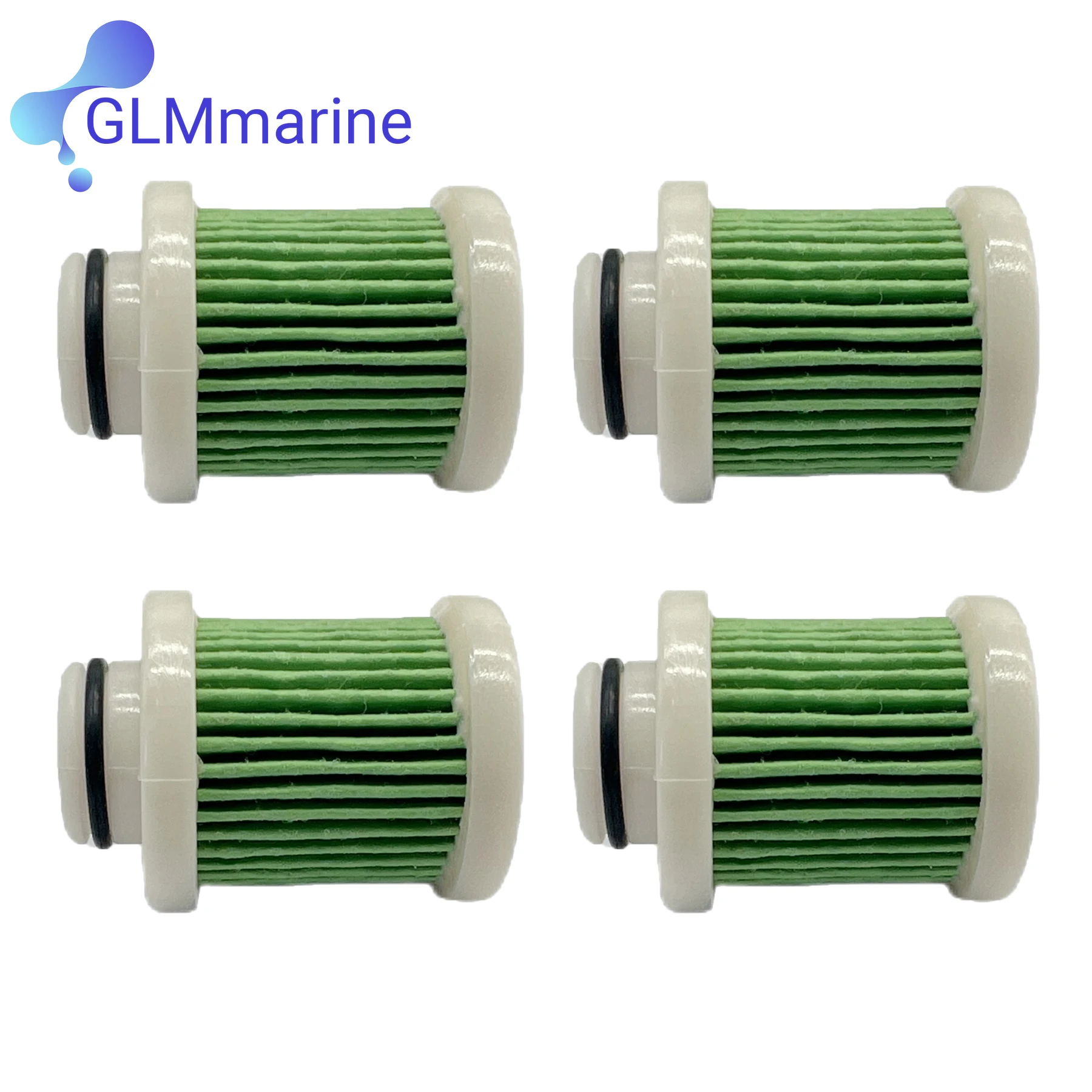 

4 Pcs Fuel Filters Compatible With Yamaha Outboard 4 Stroke F 30-115 HP Engines 6D8-WS24A-00 6D8-24563-00 18-79799