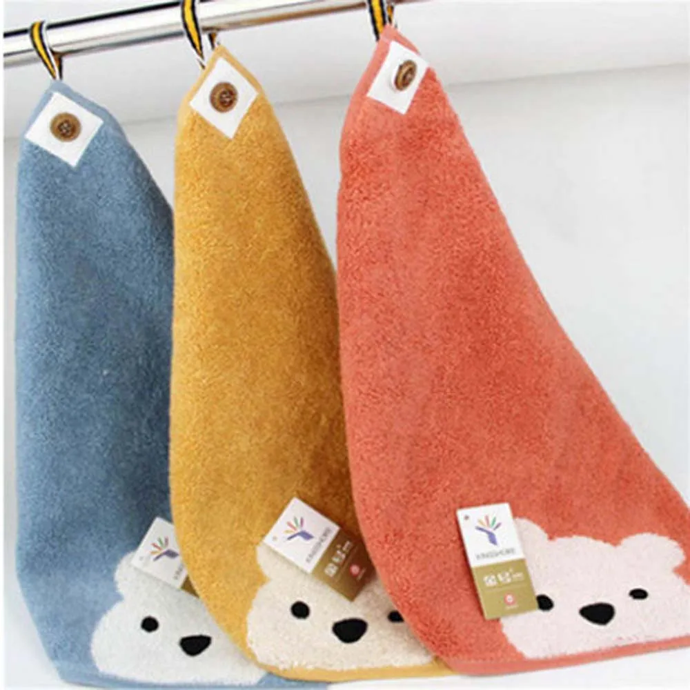 Hangable Comfortable Cotton Baby Newborn  Handkerchief Face Towel Wipe Towels Saliva Towels