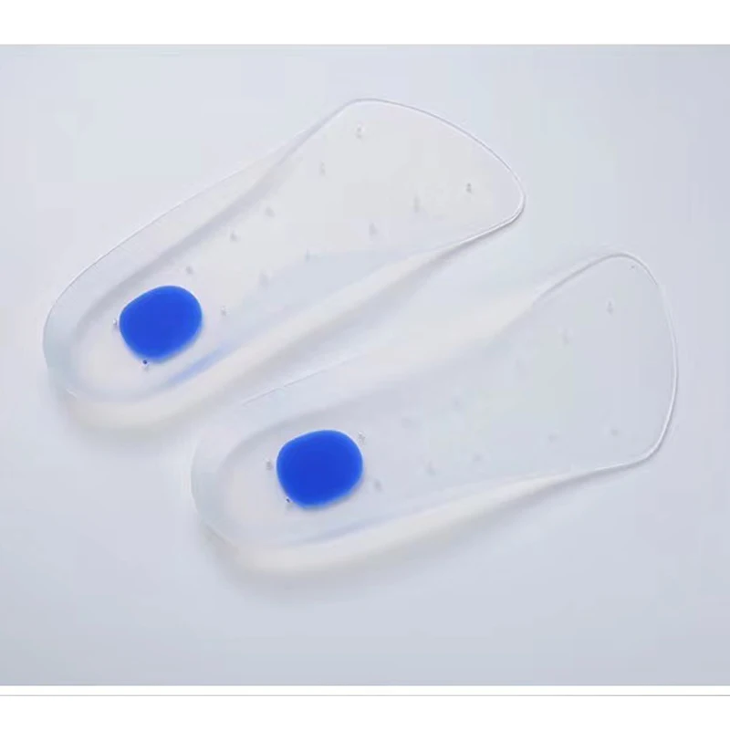 

3/4 Unisex Silicone Orthopedic Insoles Medical Super Soft High Elasticity Shoe Pad Anti-pain Cushion Arch Support Running Insole
