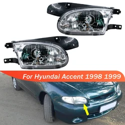 For Hyundai Accent 1998 1999 Front Bumper Headlight Headlamp Daytime Running Light Lamp 92101-22850 92102-22850