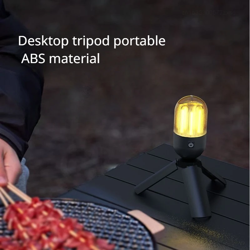 Youpin-luz de Camping recargable tipo C, impermeable, 4 modos de iluminación, linterna Led para exteriores, tienda de campaña, suministros para Camping