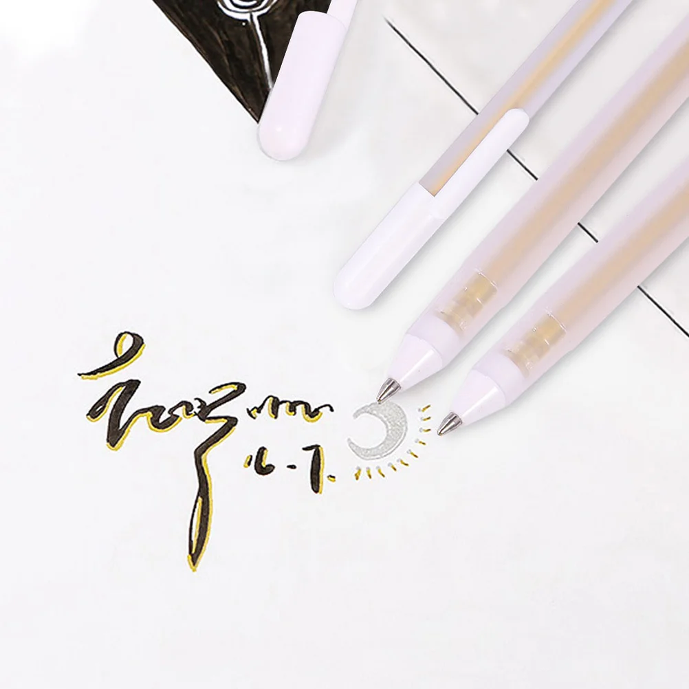 

12Pcs Colorful Gel Pens Neon Highlight Markers 0.8mm Fine Tip Water-Based Ink Fast-Drying for Art Drawing Doodling DIY Albums