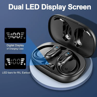 IPX7 Waterproof i27 TWS Earphones Bluetooth Wireless Headphones Stereo Noise Reduction Sports Soundguru ENC Earbuds with Mic