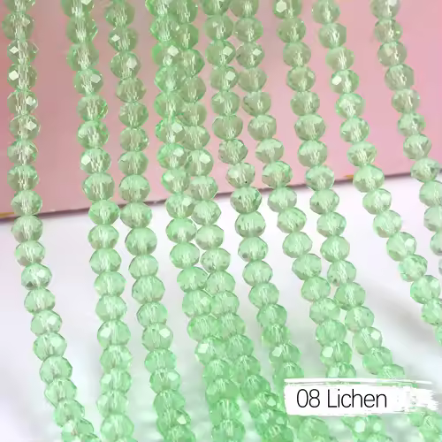 2mm 4mm 6mm 8mm Rondelle Austria Crystal Beads Faceted Glass Beads Loose Spacer Beads for DIY Bracelet Garment Making - Image 37