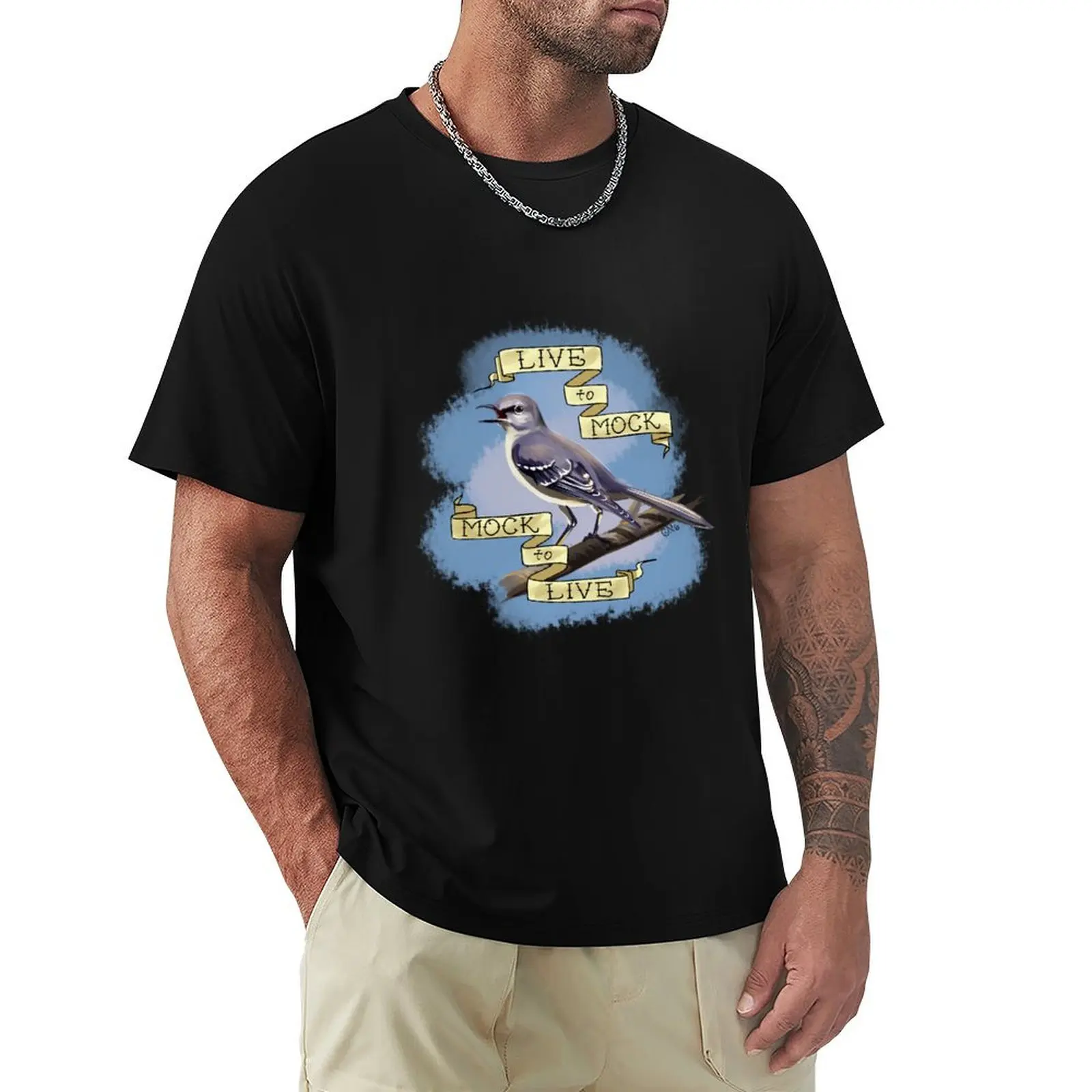 Mockingbird T-Shirt t shirts cotton 100% T-Shirt