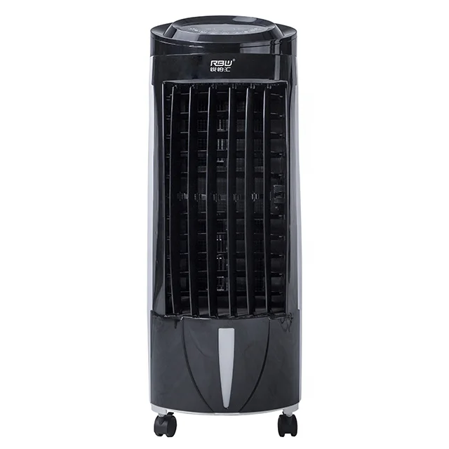 Portable Solar Charging DC Evaporative Water Cooling Fan air Cooler with LED Touching Control Panel