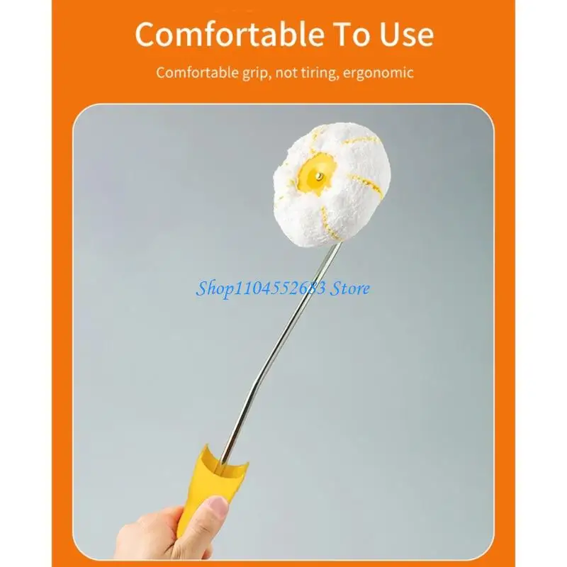 Y6GD Mật độ cao Bọt Paint Paint Công cụ con lăn nhựa Paint cho các cạnh chính xác và giảm 30% chất thải sơn