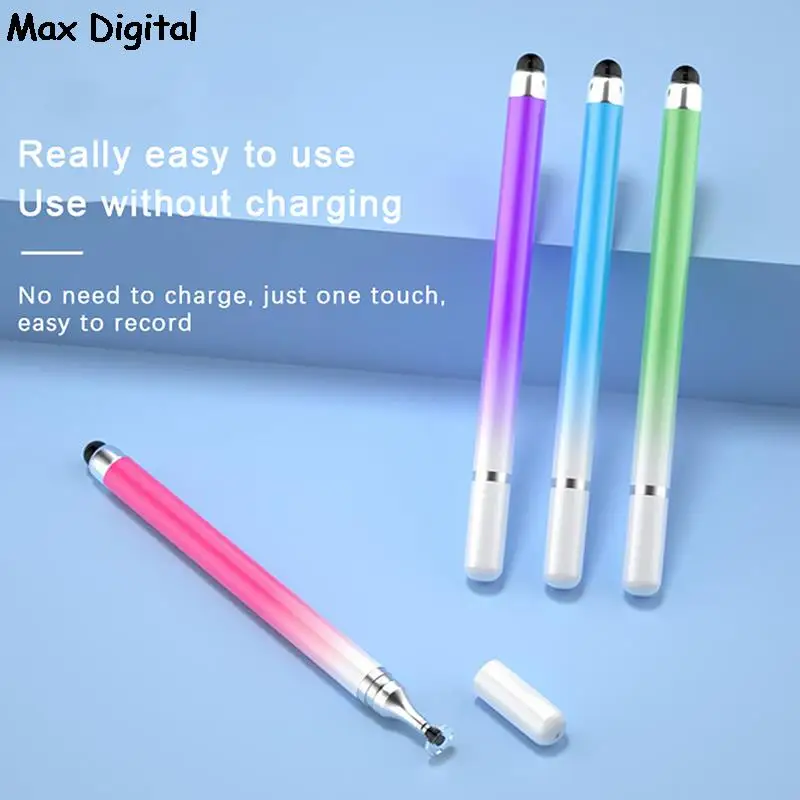 2 In 1 Stylus Pen For Cellphone Tablet Capacitive Touch Pencil For Universal Android Phone Drawing Screen Pencil